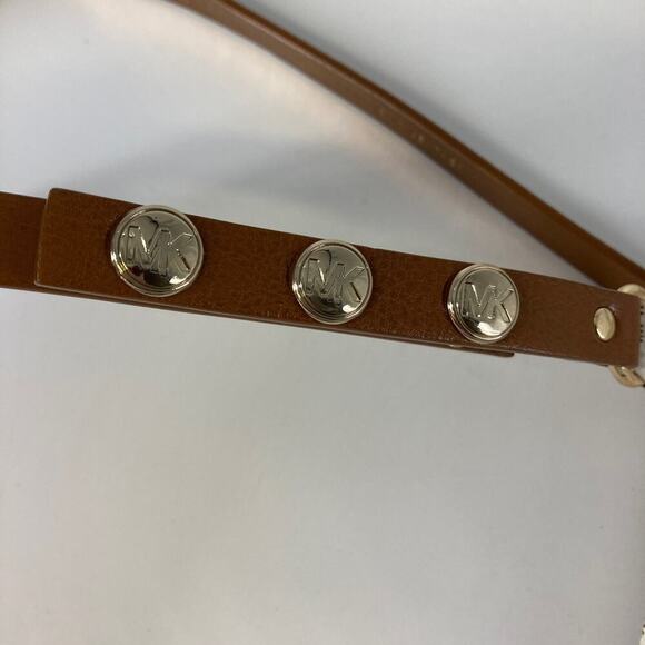 MICHAEL KORS, SMALL CREAM, BROWN FANNY PACK - Picture 5 of 7